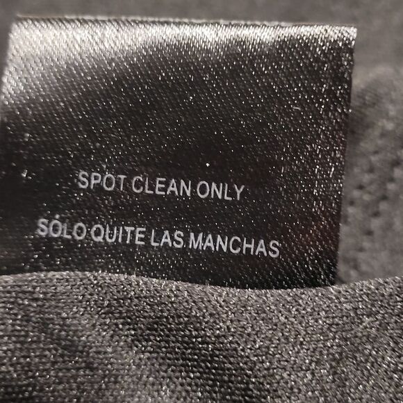 Kardashian Kollection Soft Fringe Mini Skirt Black Lined Side Zip KKW Large - Picture 13 of 15